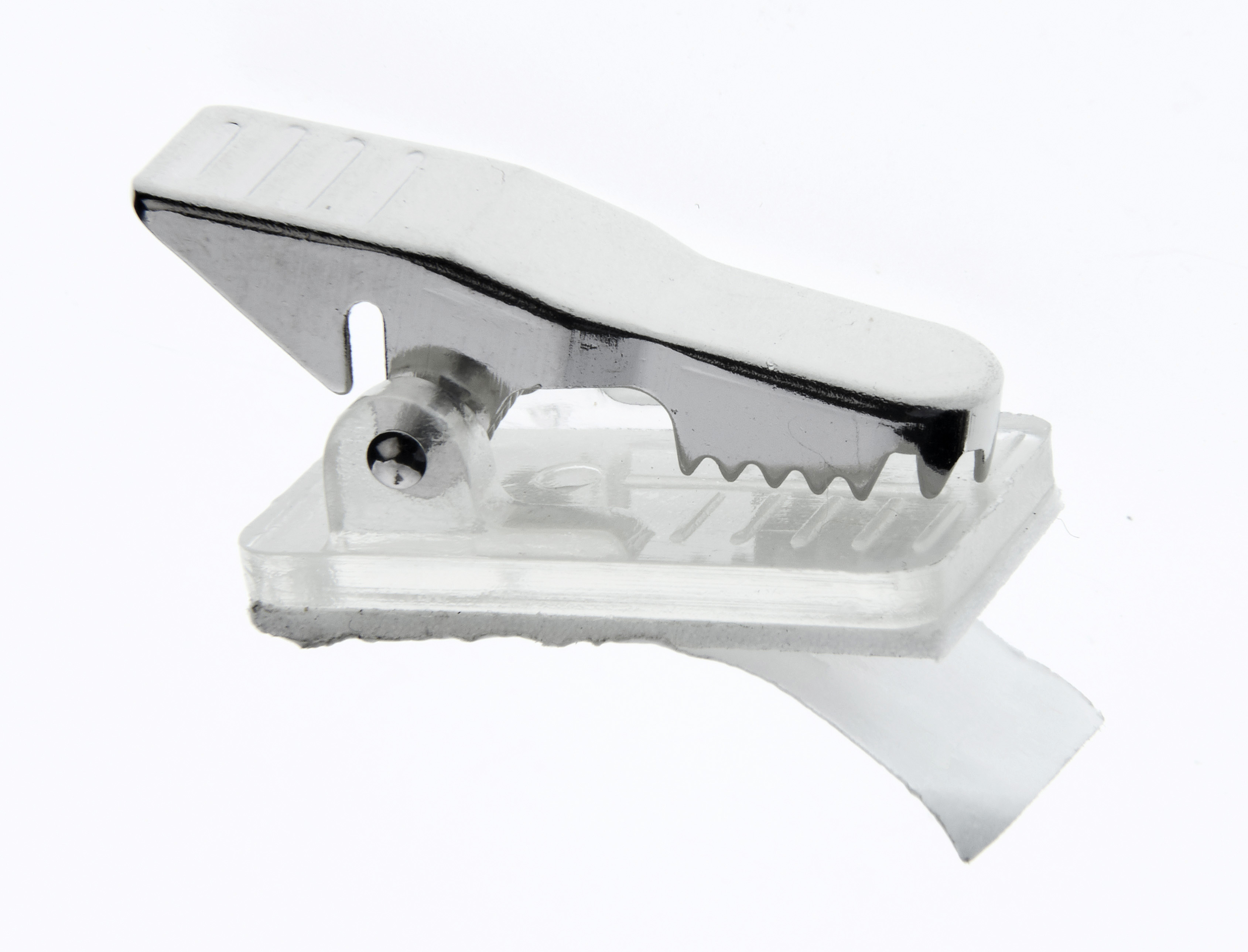 Metal/Plastic Self Adhesive Clip  23 x 12mm base
