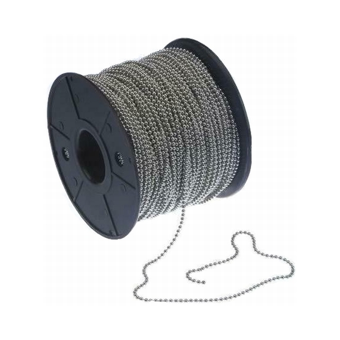 2.4mm Stainless steel Ball Chain. Priced per meter min 5m