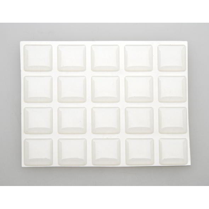 25mm X 25mm Self Adhesive Polyurethane Dome