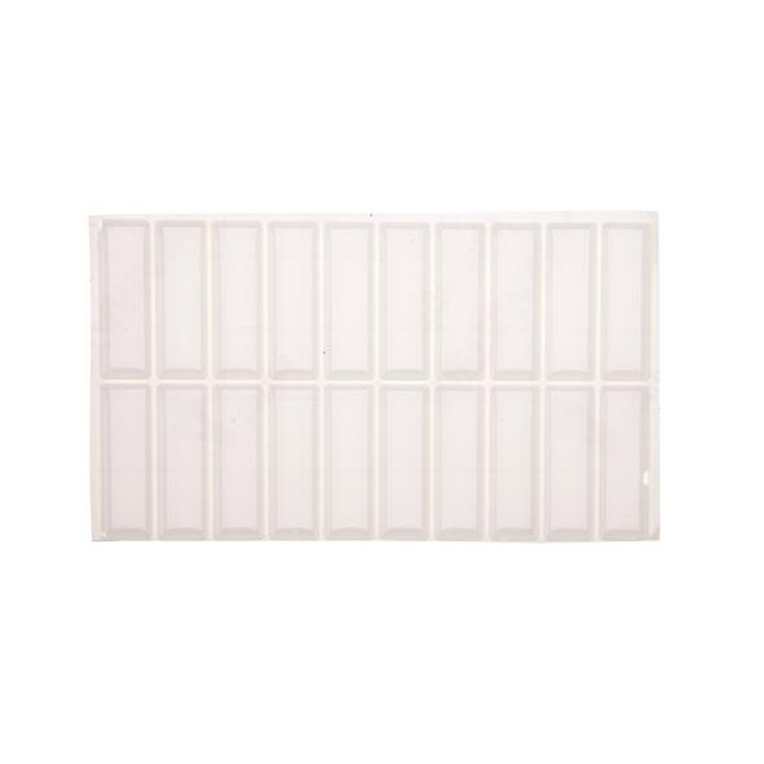 44mm X 13mm Self Adhesive Polyurethane Dome