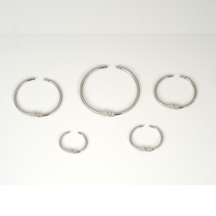 38mm (ID) Hinged Ring Nickel Plated