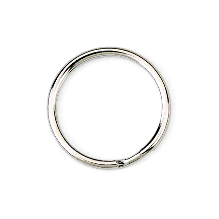 38mm Splitring Nickel Plated