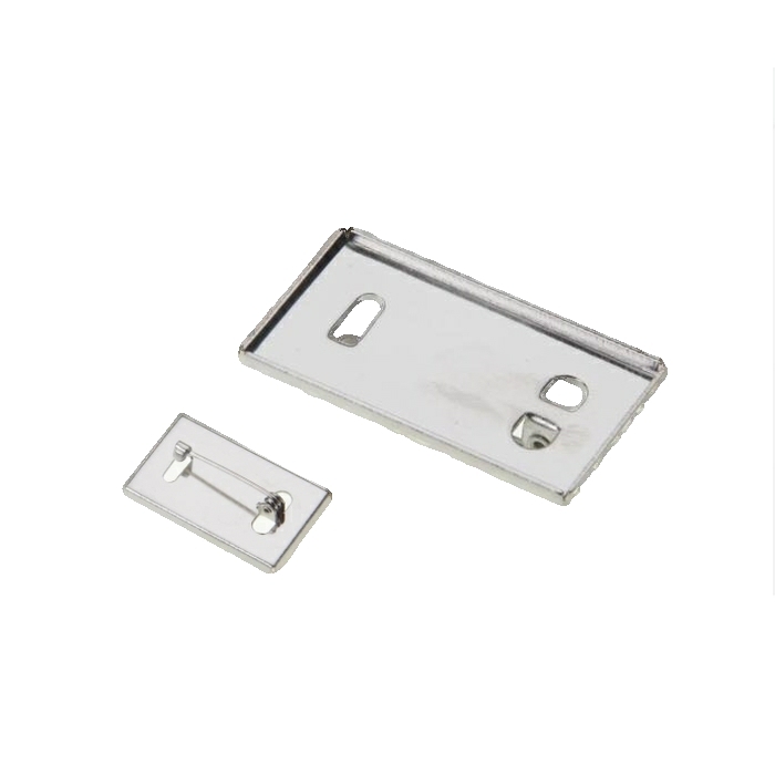 33 X 20mm Brooch Back Nickel Plated